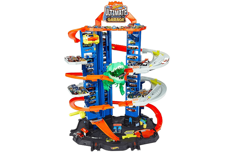 Hot Wheels City Robo T-Rex Ultimate Garage