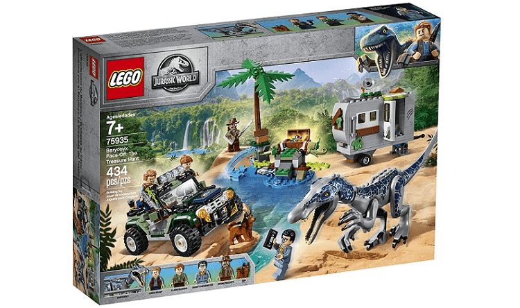 LEGO Jurassic World Baryonyx Face Off