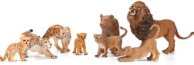 Safari Zoo Animals Figures Toys