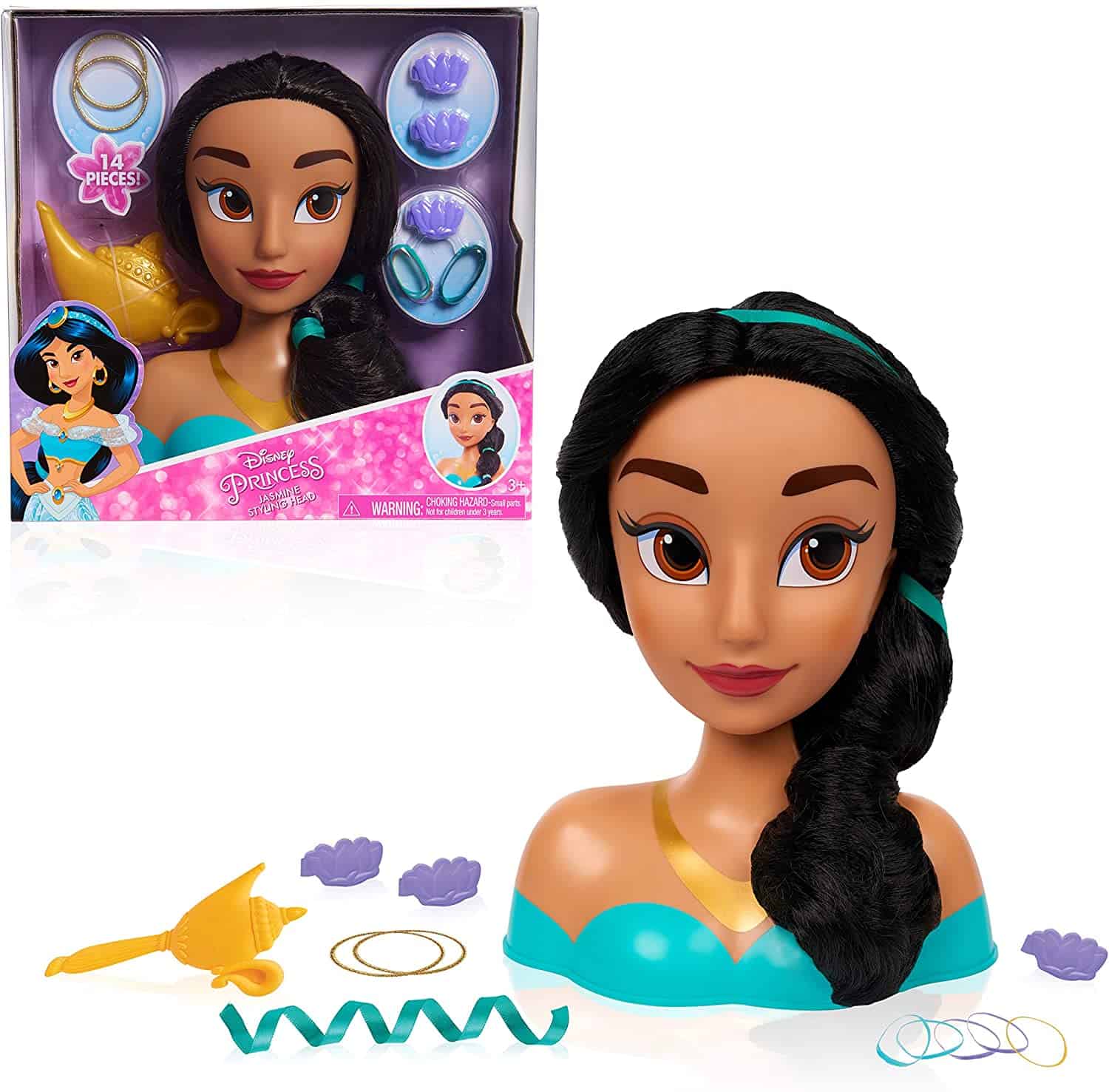 Just Play Disney Princess Jasmine Styling Head