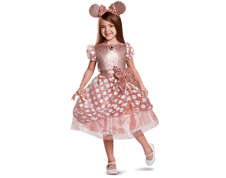 Rose Gold Minnie Mouse Costume