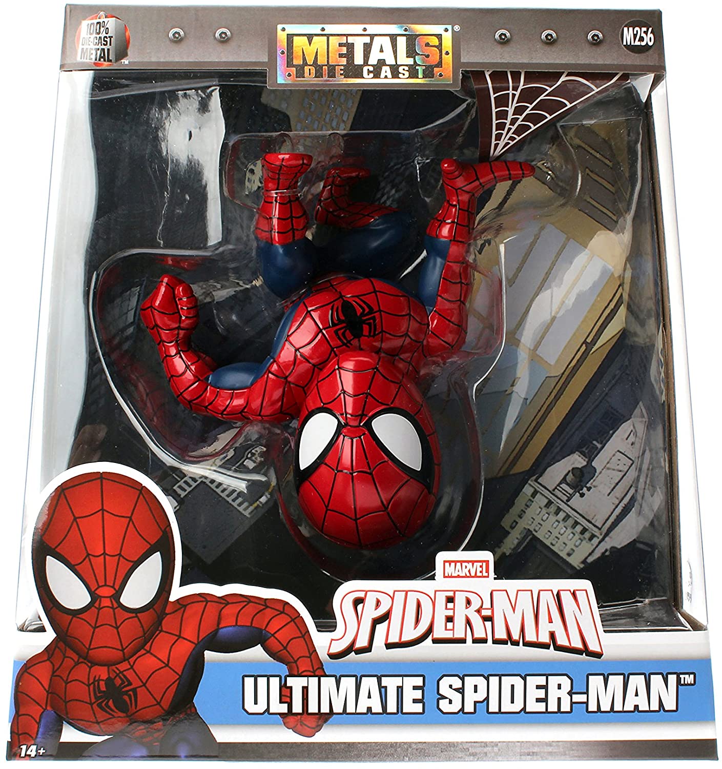 Jada Toys Marvel Ultimate Spider-man Metals Diecast Collectible Toy Figure