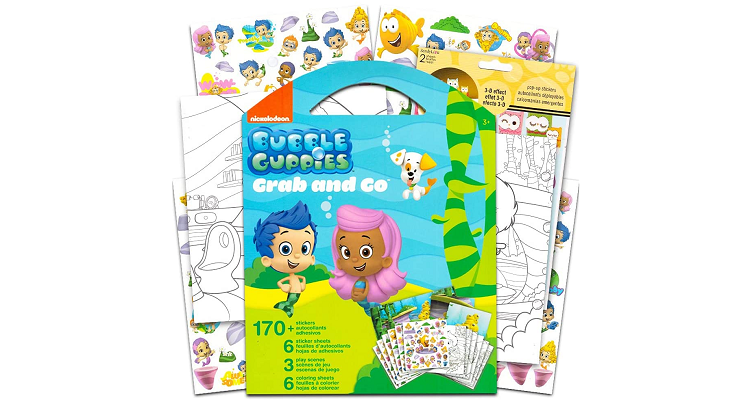 Bubble Guppies Coloring Activity Set