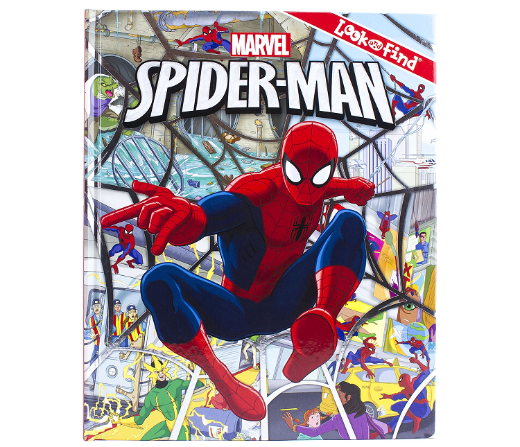 Marvel Spider-Man Look and Find Activity Book