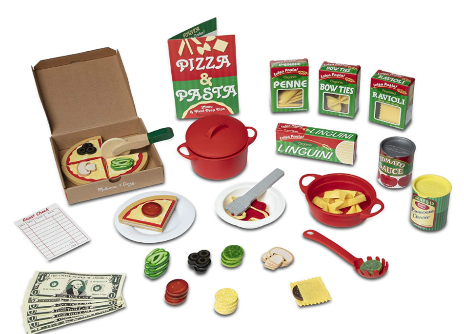 Melissa & Doug Deluxe Pizza and Pasta Play Set