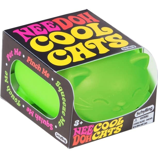 Nee Doh Cool Cats Squishy Toy