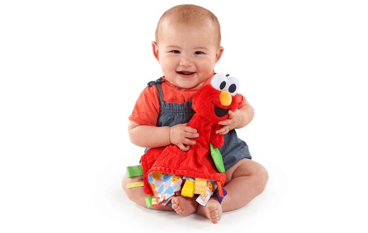 Bright Starts Sesame Street Snuggles with Elmo Security Blanket