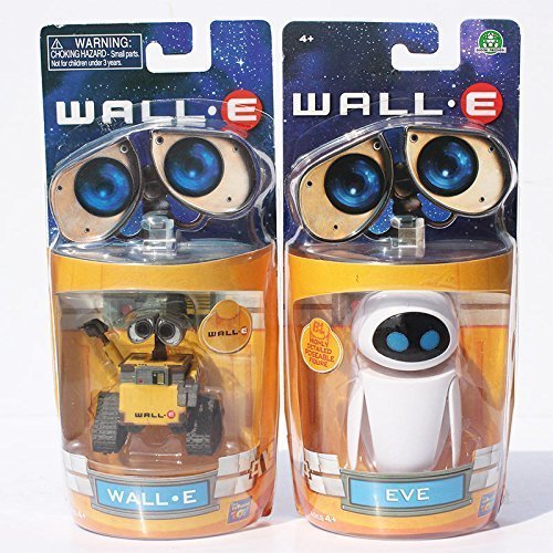 Disney Wall-E and Eve Action Figures