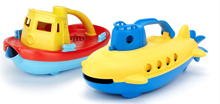 Eco-Friendly Submarine and Tug Boat Set Best Boat Toys Guide