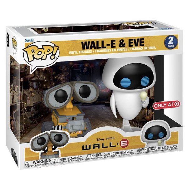 Funko Pop Eve and Wall-E Vinyl Figure Set