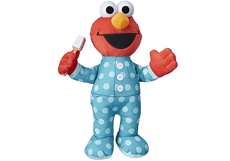 Sesame Street Brushy Brush Elmo, Plush