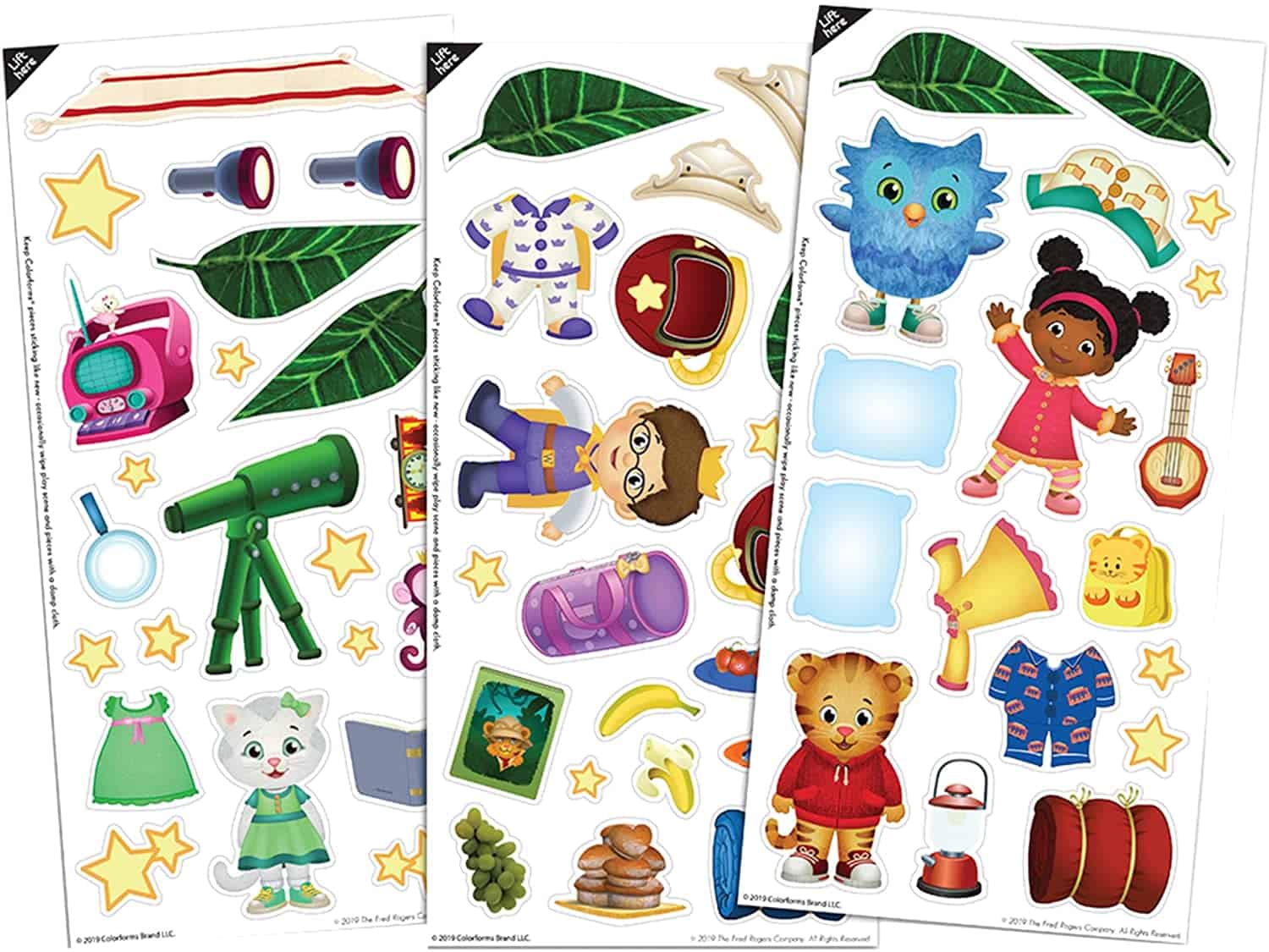 Best Daniel Tiger Colorform: Daniel Tiger Colorforms Playset