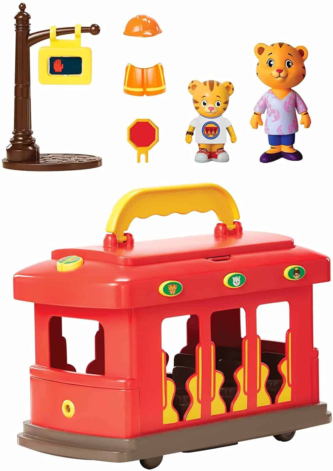 Best Daniel Tiger Playset: Daniel Tiger's Neighborhood Deluxe Electronic Trolley Vehicle