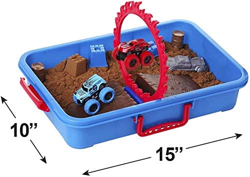  Dazmers Monster Truck Sand Play Set Sensory Kit