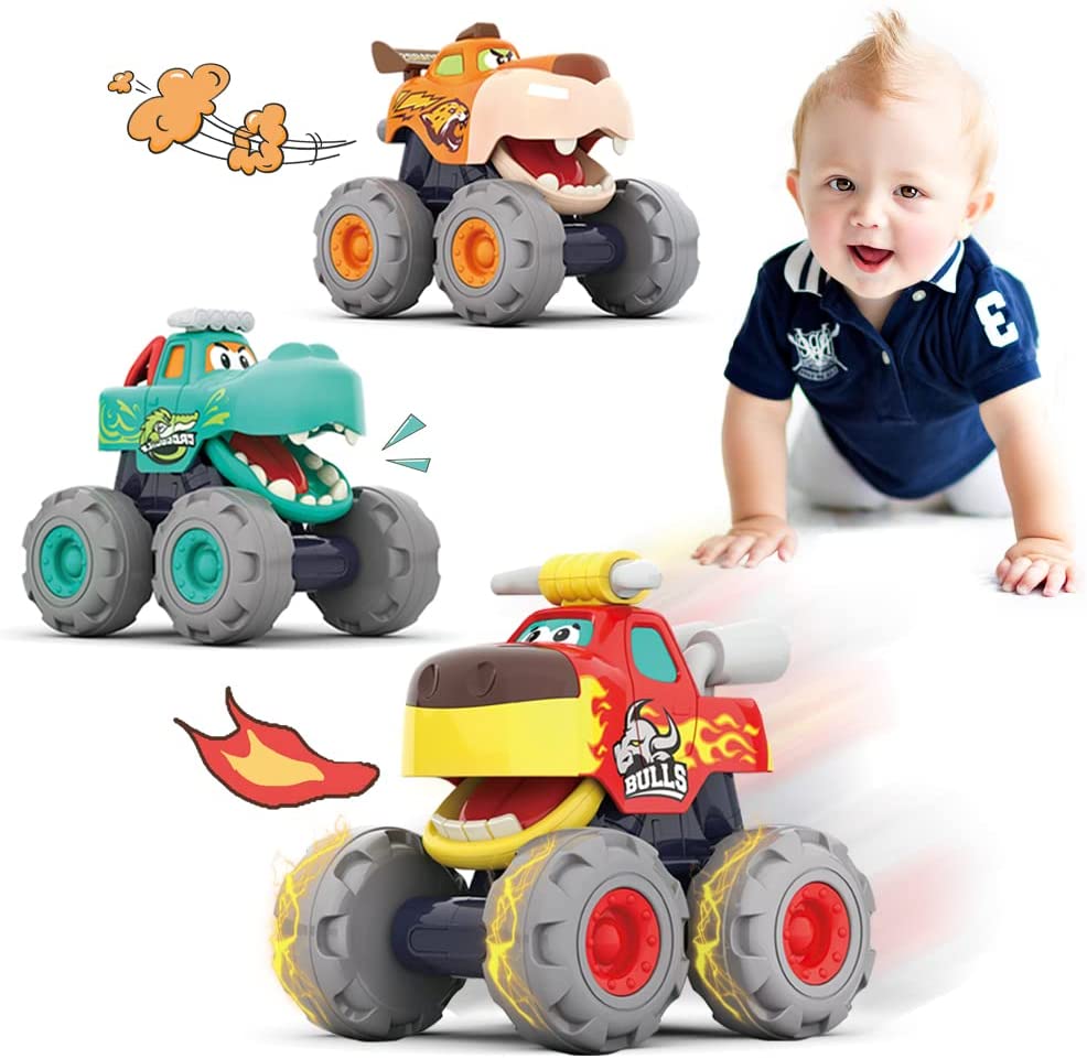 Woby Baby Car Monster Truck Toys 12-18 Months