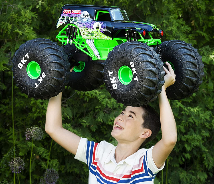 Official Mega Grave Digger All-Terrain Remote Control Monster Truck