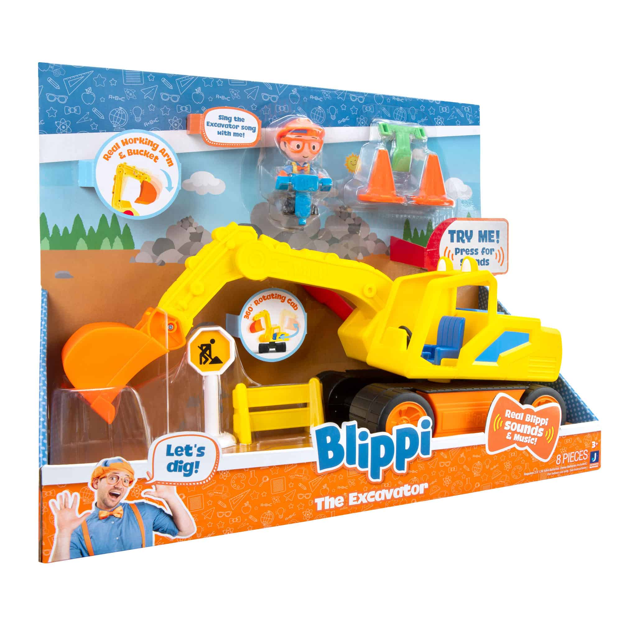 Best Blippi Heavy Machinery Toy