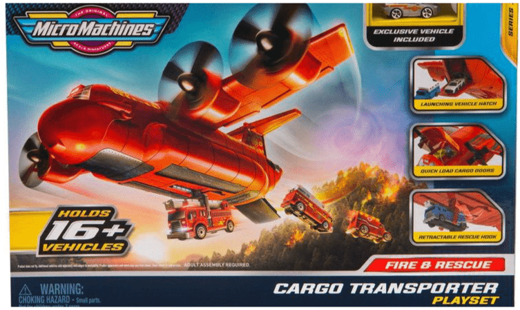 Best Fire & Rescue-Themed Cargo Airplane Toy