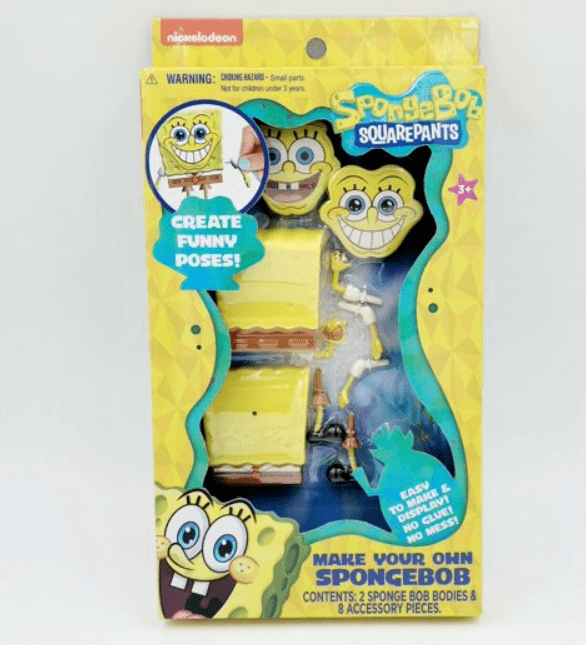 Make Your Own Spongebob Creative Playset