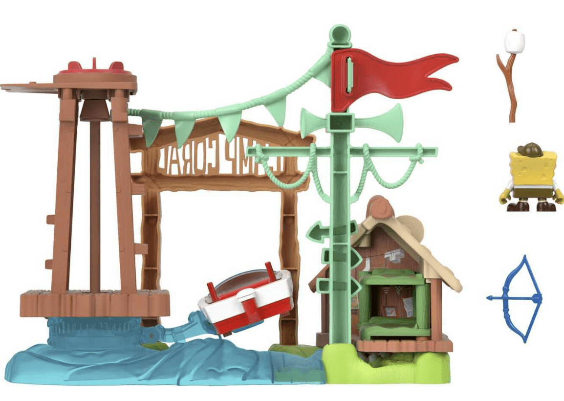 Spongebob Camp Coral Playset