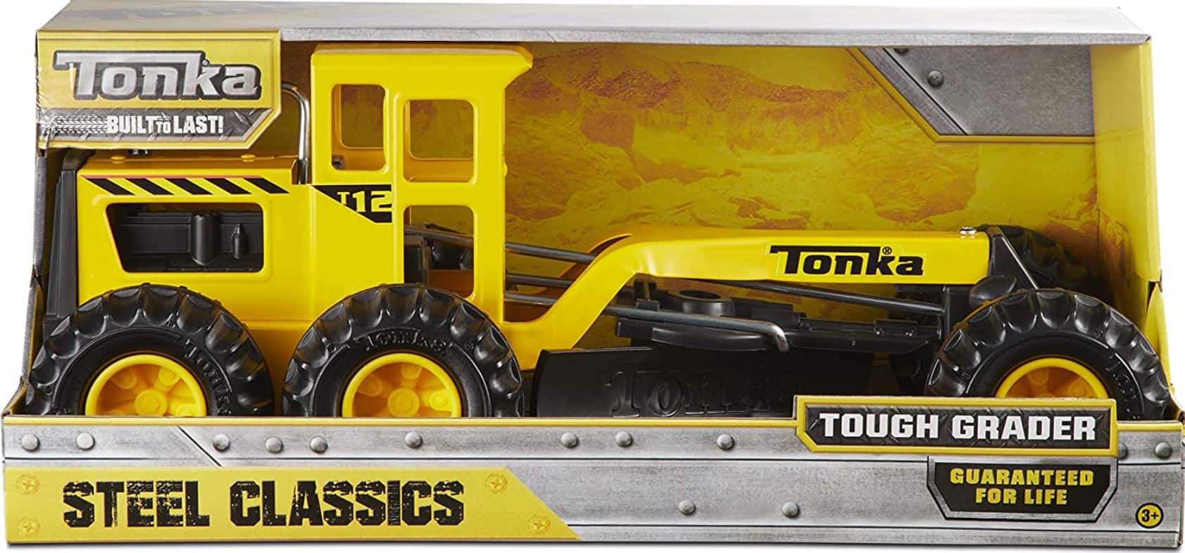 Tonka Steel Classics Road Grader