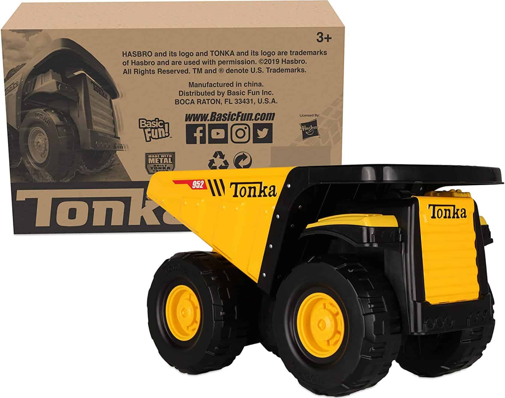 Tonka Steel Classics Toughest Mighty Dump Truck