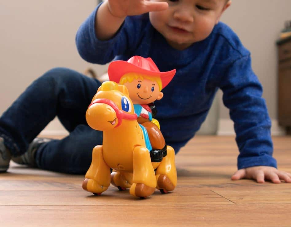 Giddy Up Horse and Rider Playset