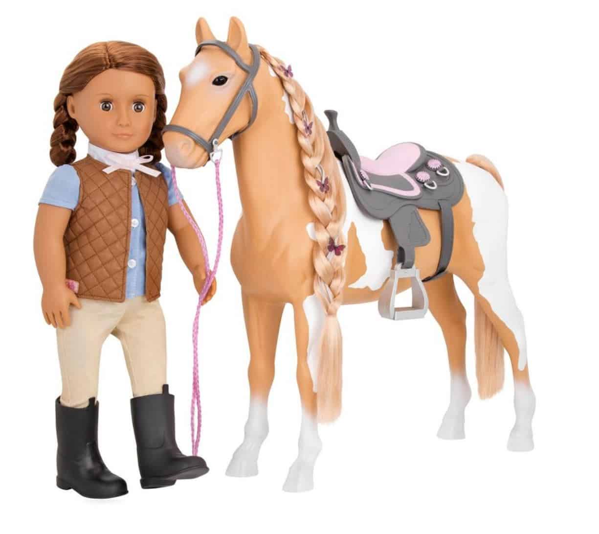 Our Generation Palamino Horse Playset