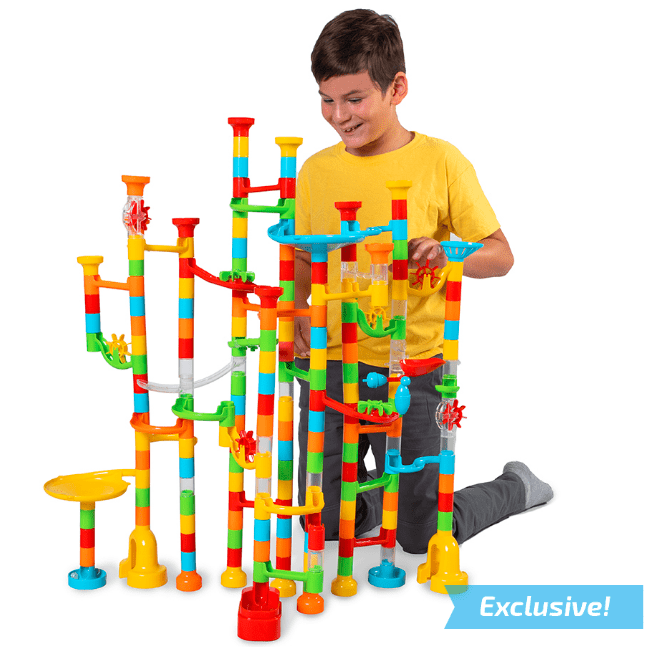 200-Piece Mega Marble Marathon Playset