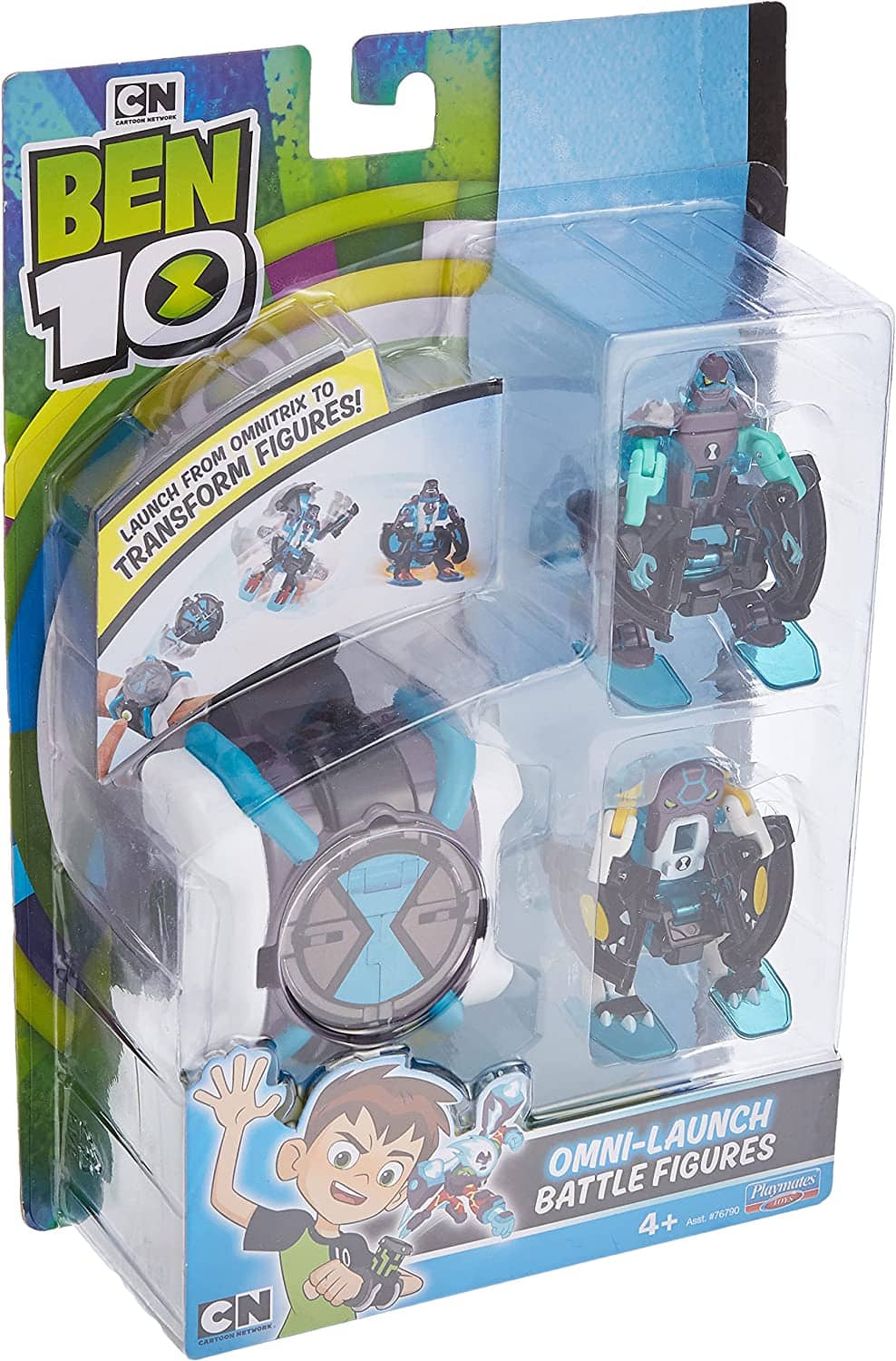 Ben 10 Omni Launch Diamond Head and Cannon Bolt