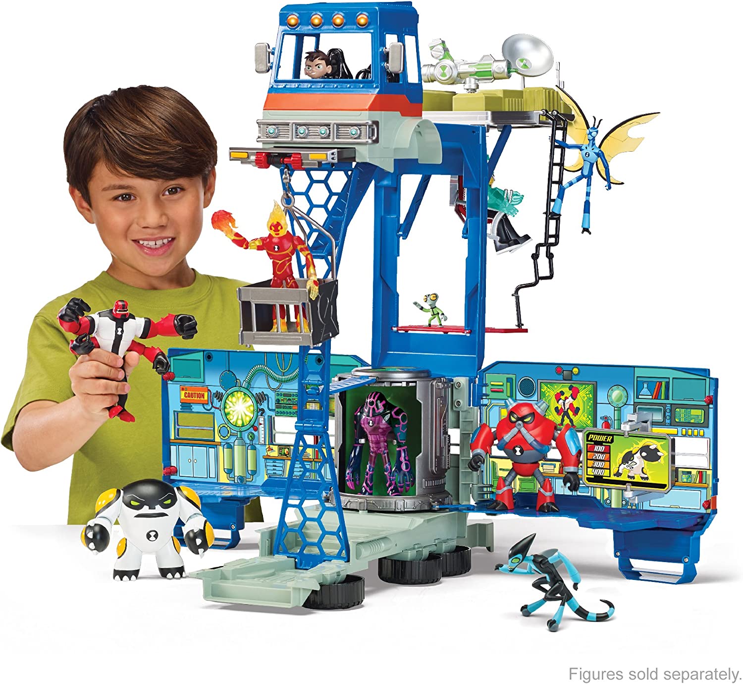 Ben 10 Rustbucket Deluxe Transforming Vehicle to Playset