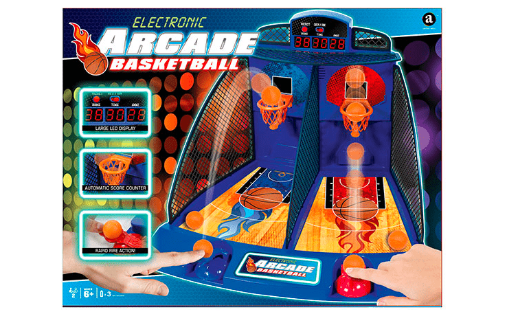 Electronic Arcade Basketball Playset