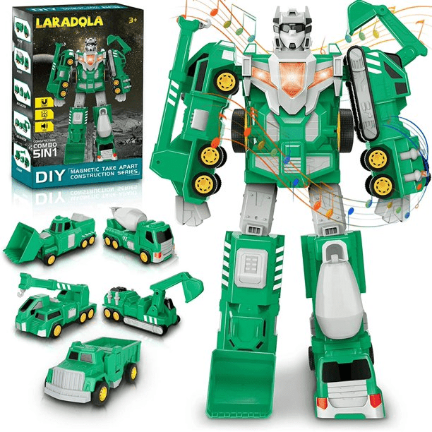 Laradola Robot 5-in-1 Transforming Building Kit