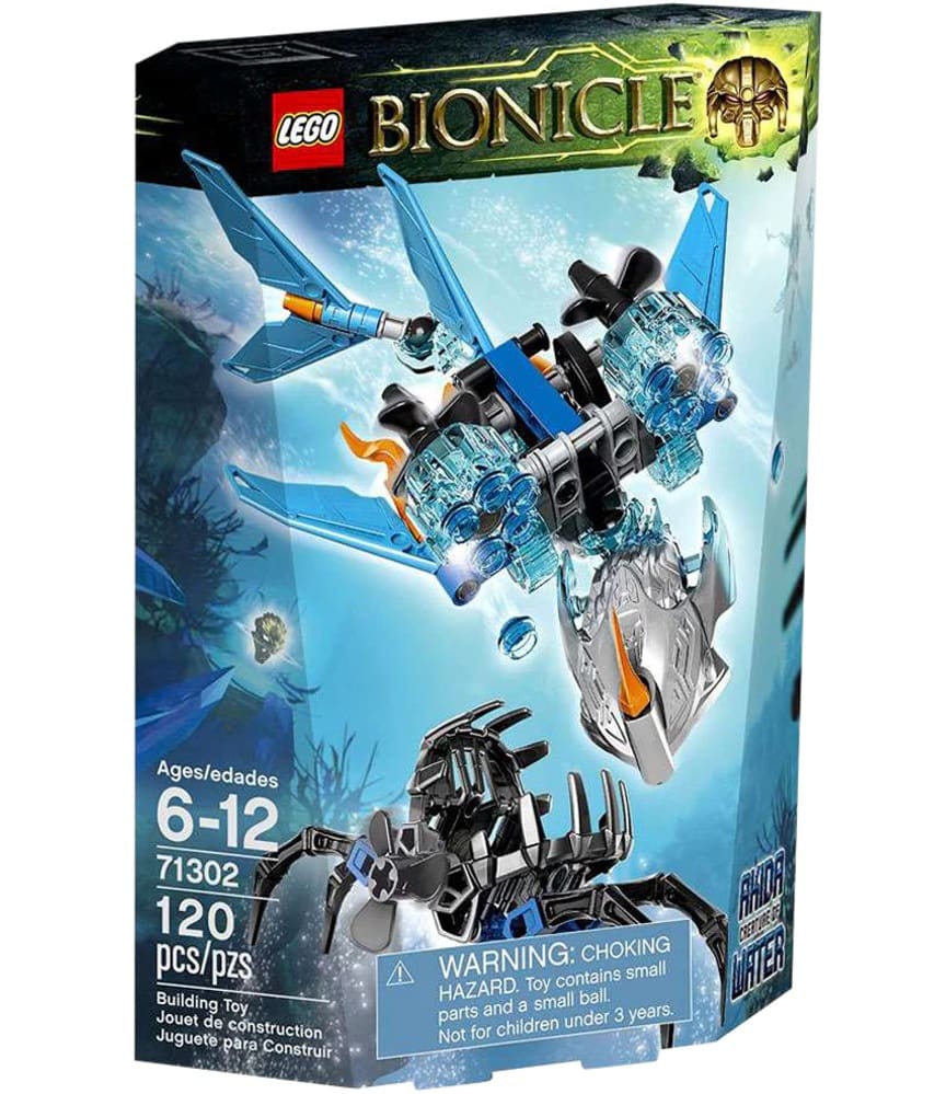 LEGO Bionicle Akida Creature of Water Model Kit