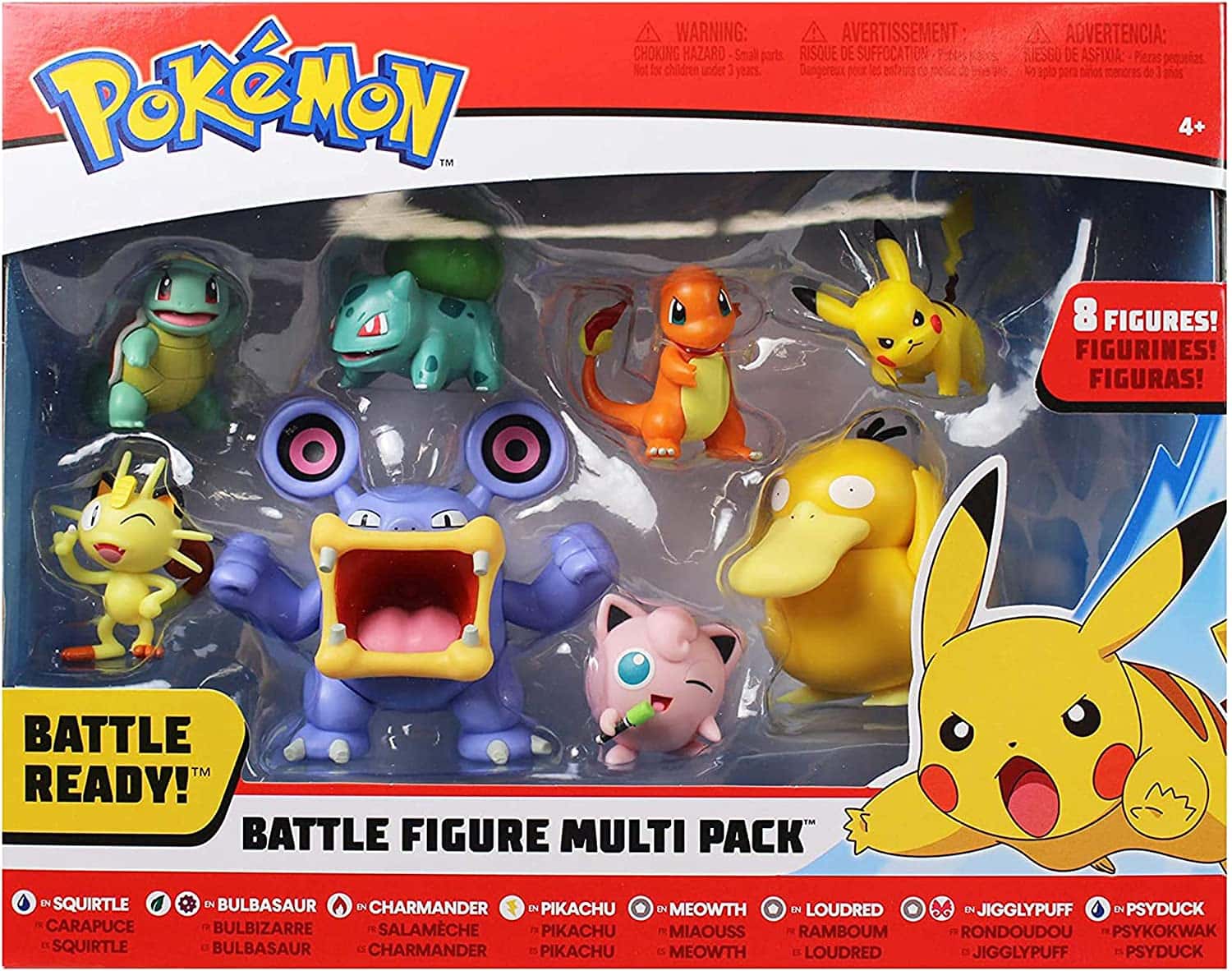 Pokemon Battle Figure 8-Pack