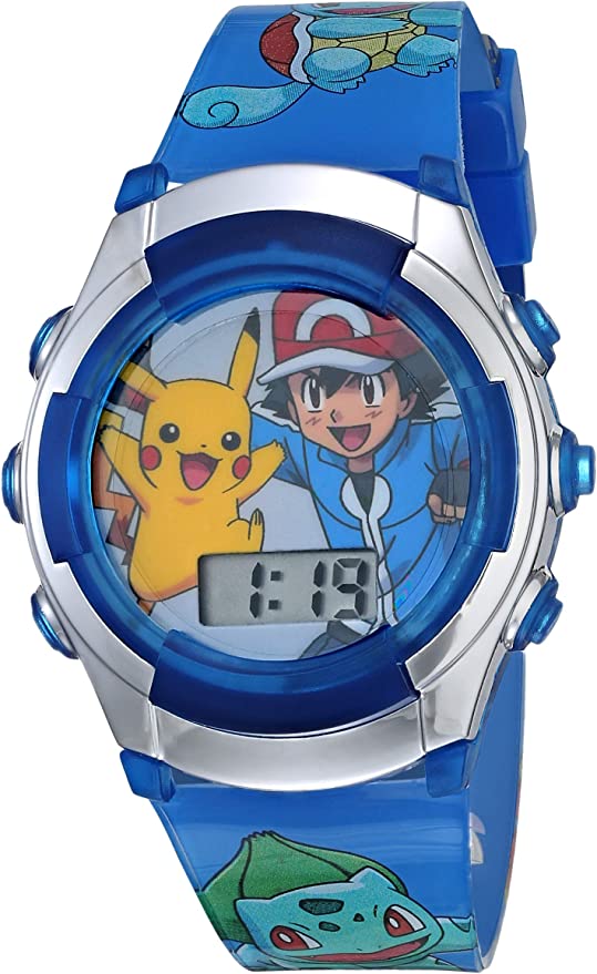 Pokemon Digital LCD Quartz Watch