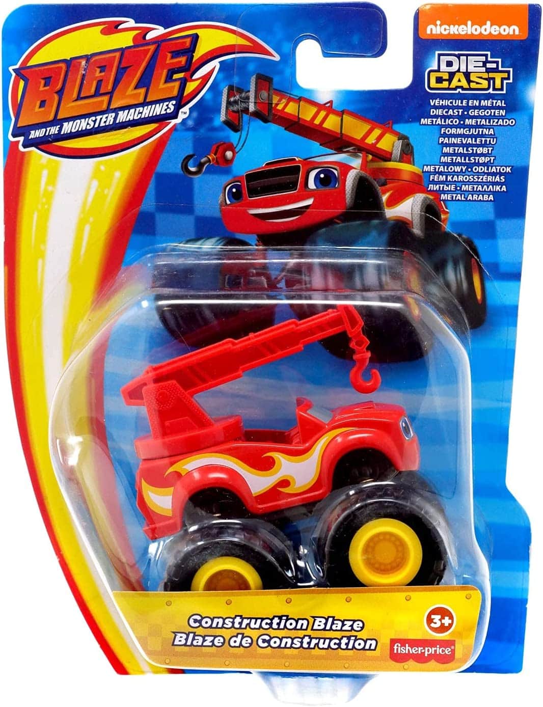 Fisher Price Blaze & the Monster Machines Construction Blaze Diecast Car