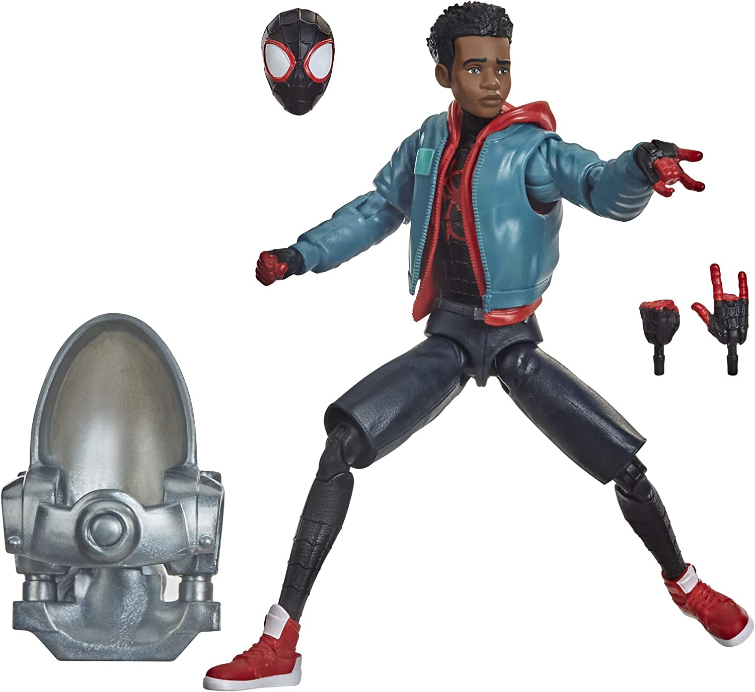 Spider-Man Hasbro Marvel Legends Series Into The Spider-Verse Miles Morales 6-inch Collectible Action Figure Toy