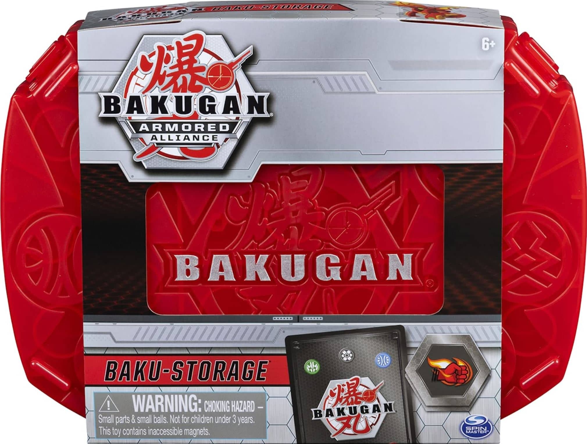 Bakugan, Baku-Storage Case with Dragonoid Collectible Action Figure and Trading Card