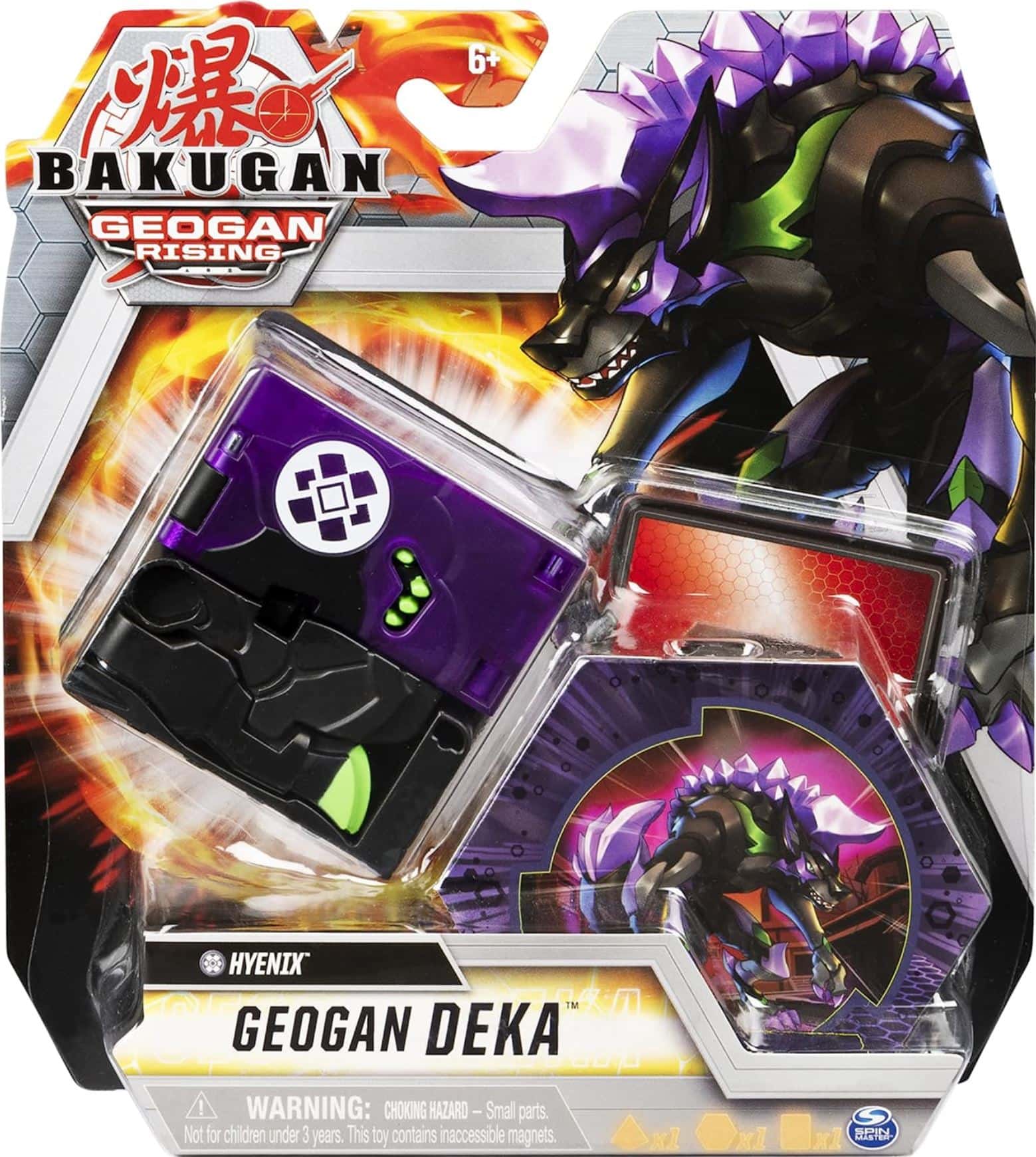 Bakugan Geogan Deka, Hyenix, Jumbo Collectible Transforming Figure