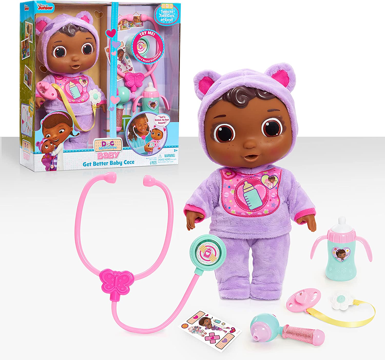 Doc McStuffins Disney Junior Get Better Baby Cece Doll