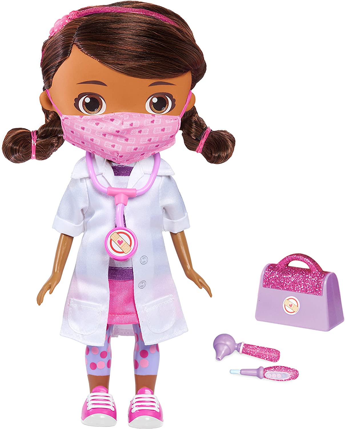 Disney Junior Doc McStuffins Wash Your Hands Singing Doll, With Mask