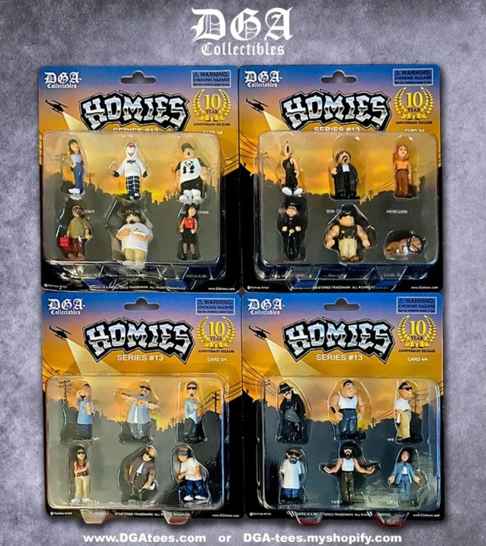 Homies Series 13 Figure Card Collection