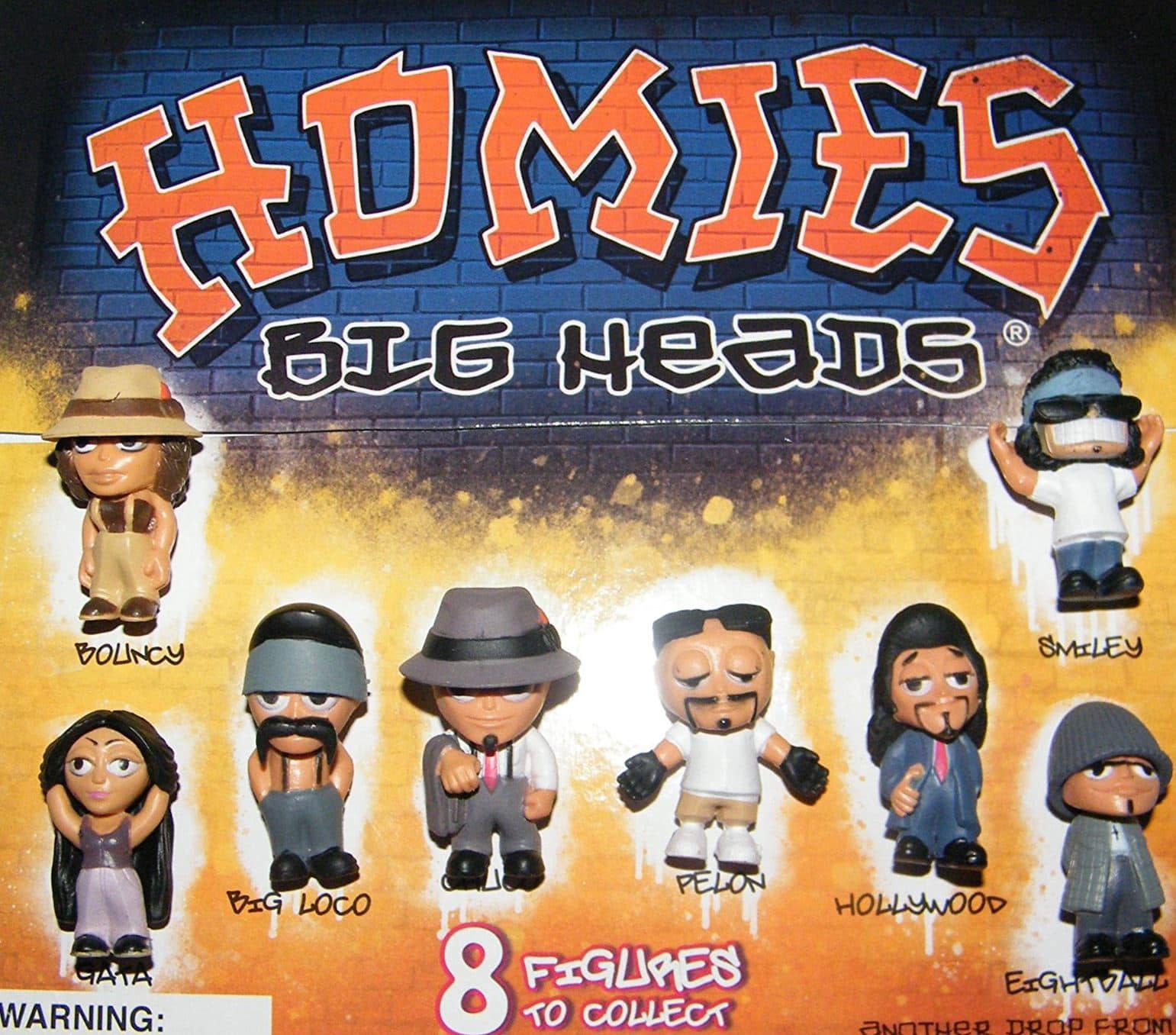 Homies Series Big Headz Figure Collection