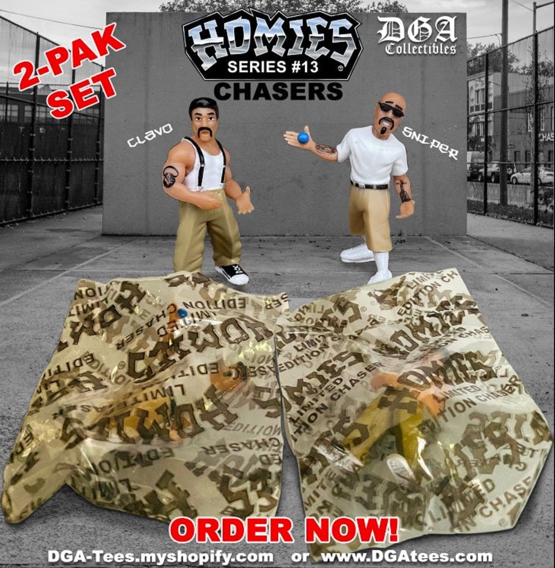 Homies Series Chase Figure Pack