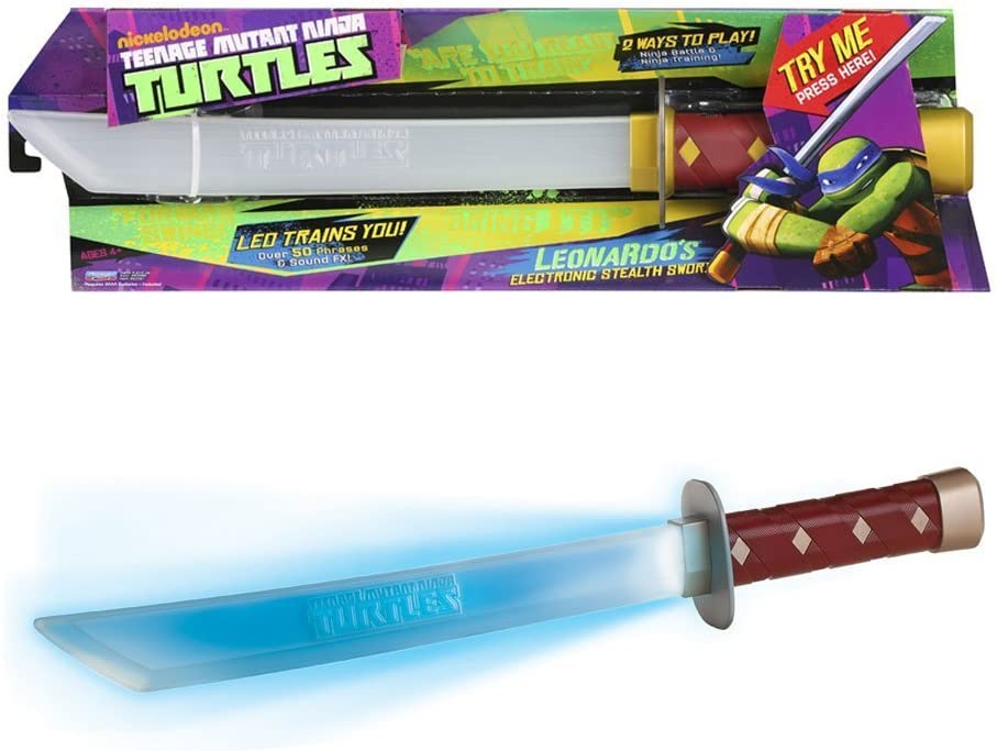 teenage mutant ninja turtles leonardos stealth sword