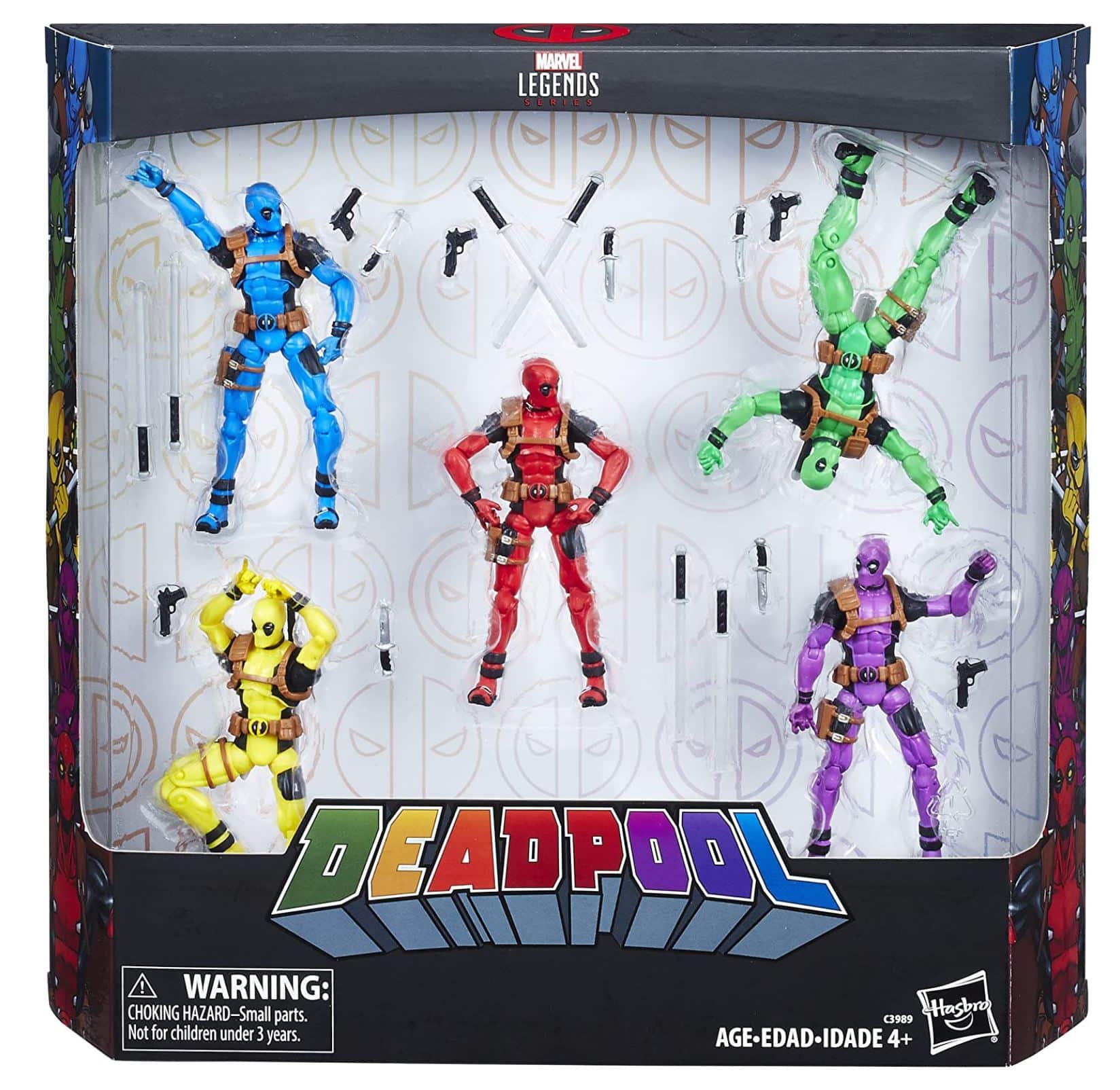 Marvel Legends Deadpool's Rainbow Squad 5-Pack