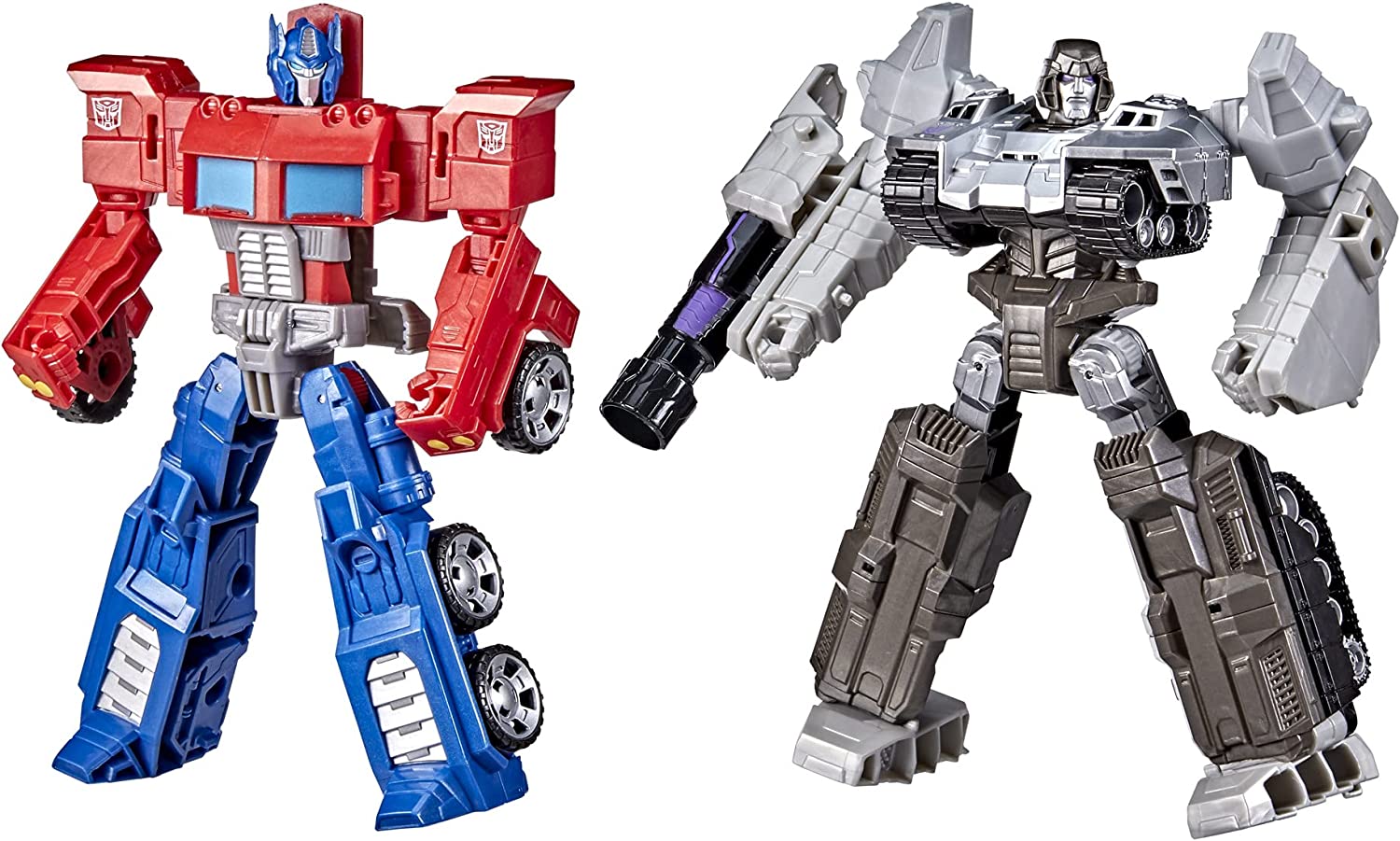 Transformers Toys Heroes and Villains Optimus Prime and Megatron 2-Pack