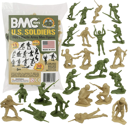 BMC Marx Plastic Army Men US Soldiers