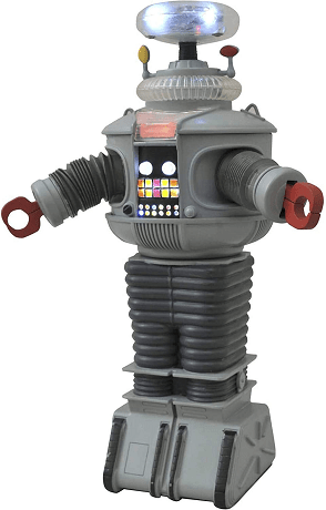 DIAMOND SELECT TOYS Lost in Space Electronic Lights & Sounds B9 Robot Figure